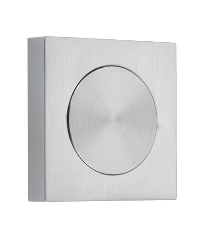 Blank TRA20295 Rose Square Brushed Chrome H52xw52xp10mm