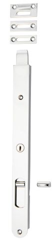 Flush TRA20324 Bolt Locking Polished Chrome H300xw29mm