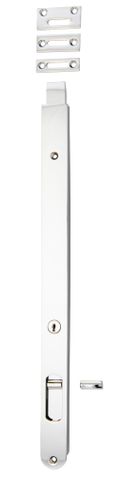 Flush TRA20334 Bolt Locking Polished Chrome H400xw29mm
