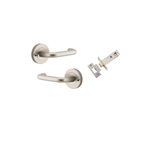 Door TRA20359KIBPRIV60 Lvr Oslo Rnd Rose Inbuilt Priv Pair Sn D52XP57