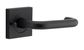 Door TRA20363KIBPRIV60 Lever Oslo Sqr Rose Inbuilt Priv Pair Mb H52xw52xp57mm