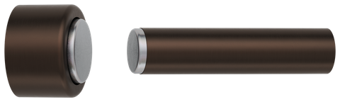 Iver TRA20471 Door Stop C/Fix Pencil Magnetic Signature Brass D17xp75
