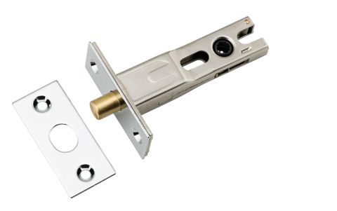 Privacy TRA20553 Bolt Round Bolt Polished Chrome Backset 60mm