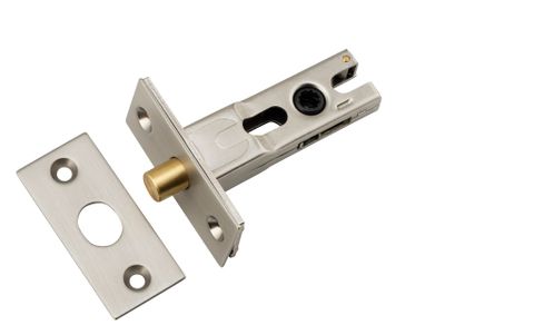 Privacy TRA20589 Bolt Round Bolt Satin Nickel Backset 45mm