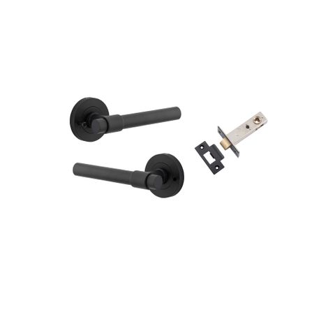 Door TRA20623KIBPRIV60 Lever Helsinki Rnd Rose Inbuilt Priv Pair Mb D58xp44mm
