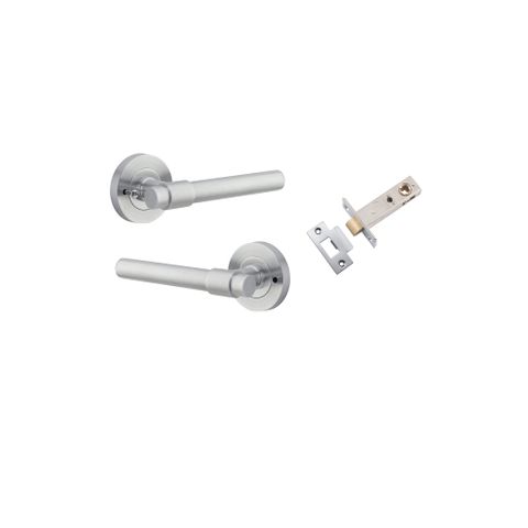 Door TRA20625KIBPRIV60 Lvr Helsinki Rnd Rose Inbuilt Priv Pair BC D58XP44