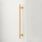 Pull TRA20707 Handle Helsinki Brushed Brass L560xd22xp66mm Bp35mm Ctc