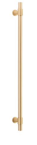 Pull TRA20718 Handle Helsinki B/Brass L710xd22xp66mm Bp35mm Ctc600mm