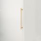 Pull TRA20718 Handle Helsinki B/Brass L710xd22xp66mm Bp35mm Ctc600mm