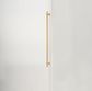 Pull TRA20729 Handle Helsinki B/Brass L1010xd22xp66mm Bp35mm Ctc900mm