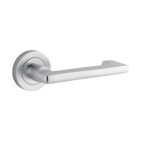 Door TRA20785 Lever Baltimore Return Rnd Rose BC D52xp58mm