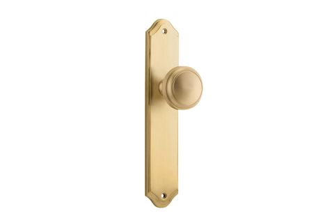 Iver TRA15326 Door Knob Paddington Shouldered Latch Brushed Brass