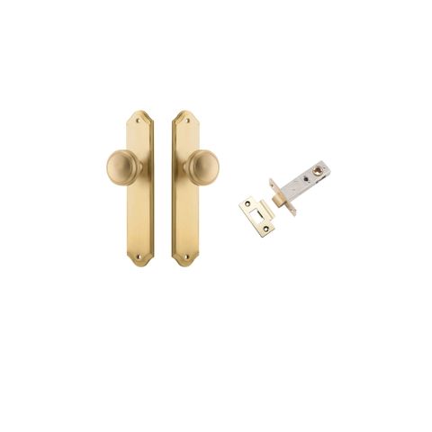 Iver TRA15326KPASS60 Door Knob Paddington Shouldered Brushed Brass Passage