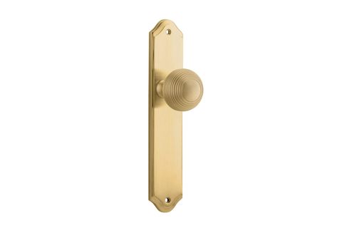 Iver TRA15330 Door Knob Guildford Shouldered Latch Brushed Brass