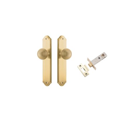 Iver TRA15330KPASS60 Door Knob Guildford Shouldered Brushed Brass Passage Ki
