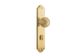 Iver TRA15330P85 Door Knob Guildford Shouldered Privacy Pair Brushed Bra