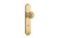 Iver TRA15330P85 Door Knob Guildford Shouldered Privacy Pair Brushed Bra