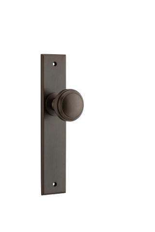 Iver TRA15331 Door Knob Paddington Chamfered Latch Signatute Brass