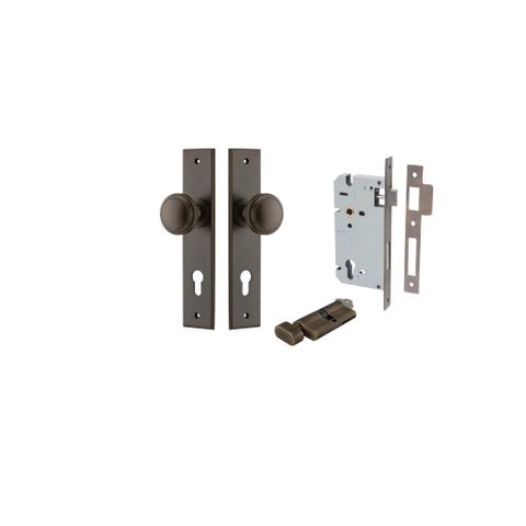Iver TRA15331KENTR60KT Door Knob Paddington Chamfered Signature Brass Key / Th