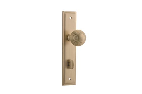 Dr TRA15342P85 Knob Guildford Stepped Priv B/Brass Ctc85mm H240XW50XP60