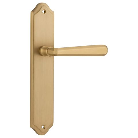 Dr TRA15374 Lvr Copenhagen Shouldered Latch Pr B/Brass H250xw48xp61mm