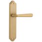 Dr TRA15374 Lvr Copenhagen Shouldered Latch Pr B/Brass H250xw48xp61mm