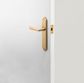 Dr TRA15374 Lvr Copenhagen Shouldered Latch Pr B/Brass H250xw48xp61mm