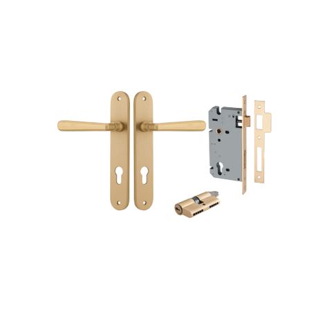Dr TRA15376KENTR60KK Lvr Cphgn Ovl Euro Pr B/Brass CTC85 H240XW40XP61 Entr Kit