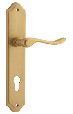 Dr TRA15422E85 Lvr Strlg Shouldrd Euro Pr B/Brass Ctc85mm H250xw48xp64mm