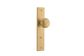 Iver TRA15446P85 Door Knob Cambridge Chamfered Privacy Pair Brushed Bras