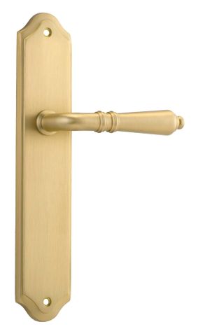Iver TRA16212 Door Lever Sarlat Shouldered Latch Brushed Gold Pvd