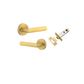 Iver TRA16270KIBPRIV60 Door Lvr Osaka Rose Rnd Brush Gold PVD Inbuilt Priv Kit