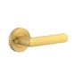 Iver TRA16270KIBPRIV60 Door Lvr Osaka Rose Rnd Brush Gold PVD Inbuilt Priv Kit