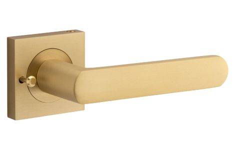 Iver Osaka Square Rose Privacy Lever Kit W/ Latch
