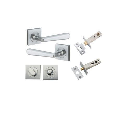 Door TRA21195KPRIV60 Lvr Copenhagen Sqr Rose BC H52XW52XP61 Priv Kit
