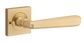 Dr TRA21196KIBPRIV60 Lvr Cphgn Sqr Rose Inbuilt Priv Pair B/Brass H52XW52XP61
