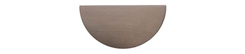 Drawer TRA21321 Pull Osaka Half Moon Signature Brass W75mm Ctc64mm