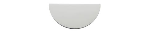 Drawer TRA21324 Pull Osaka Half Moon Polished Chrome W75mm Ctc64mm