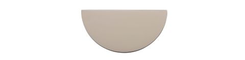 Drawer TRA21329 Pull Osaka Half Moon Satin Nickel W75mm Ctc64mm
