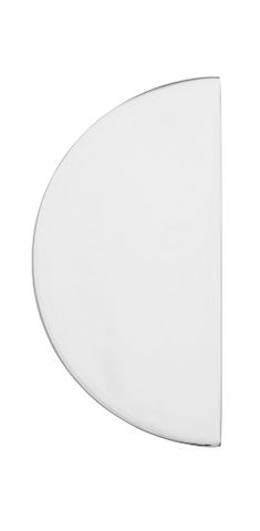 Cupboard TRA21334 Pull Osaka Half Moon Polished Chrome H150mm Ctc30mm