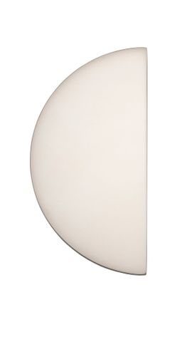 Cupboard TRA21339 Pull Osaka Half Moon Satin Nickel H150mm Ctc30mm