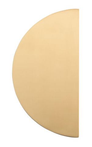 Large TRA21346 Pull Osaka Half Moon Brushed Brass H250mm