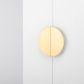 Large TRA21346 Pull Osaka Half Moon Brushed Brass H250mm