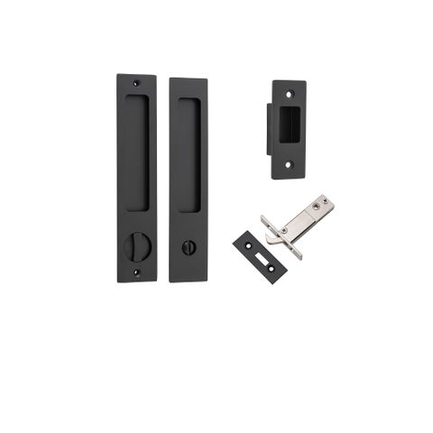 Sliding TRA21413P Door Pull Rectangular Privacy Pr Mb H225xw45xp2.5mm