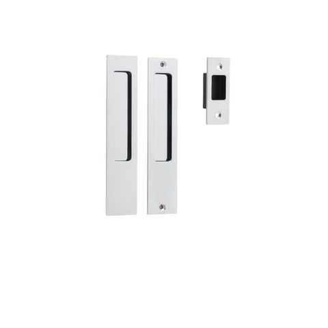 Rectangular TRA21414 Sliding Door Pull Passage Kit