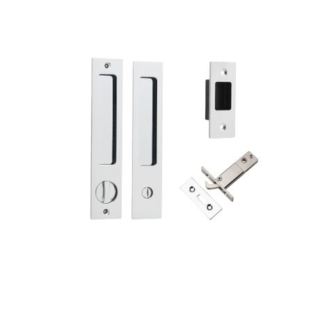 Rectangular TRA21414P Sliding Door Pull Privacy Kit With Privacy Turn