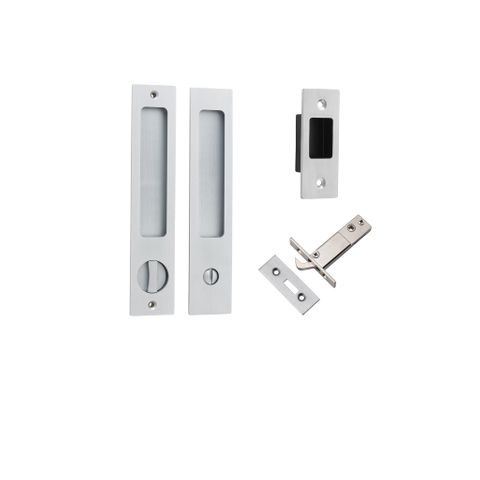 Sliding TRA21415P Door Pull Rectangular Privacy Pr BC H225xw45xp2.5mm