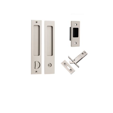 Iver TRA21419P Rectangular Sliding Door Pull Privacy Kit SN
