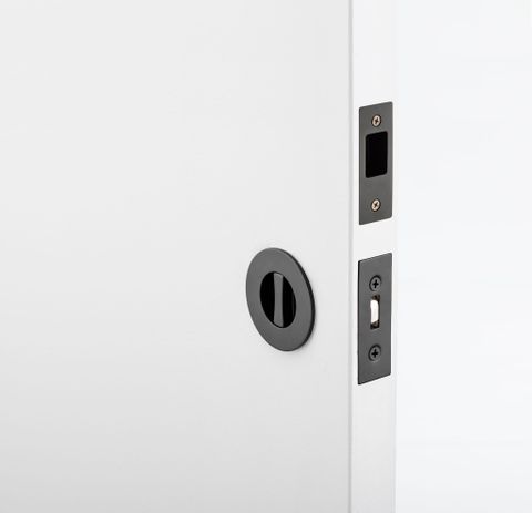 Iver Round Sliding Door Pull Privacy Kit