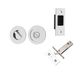 Iver 17182 Round Sliding Door Pull Privacy Kit 38mm